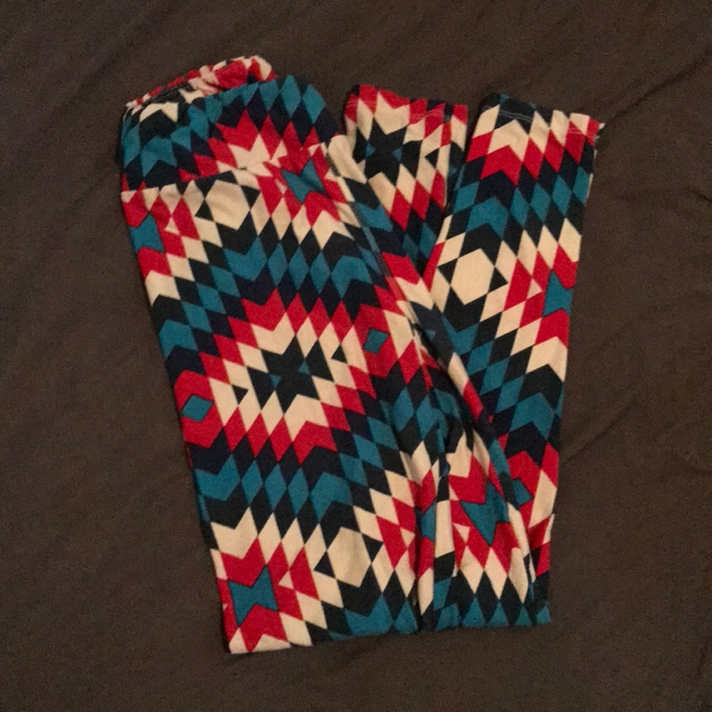 Lularoe print leggings OS